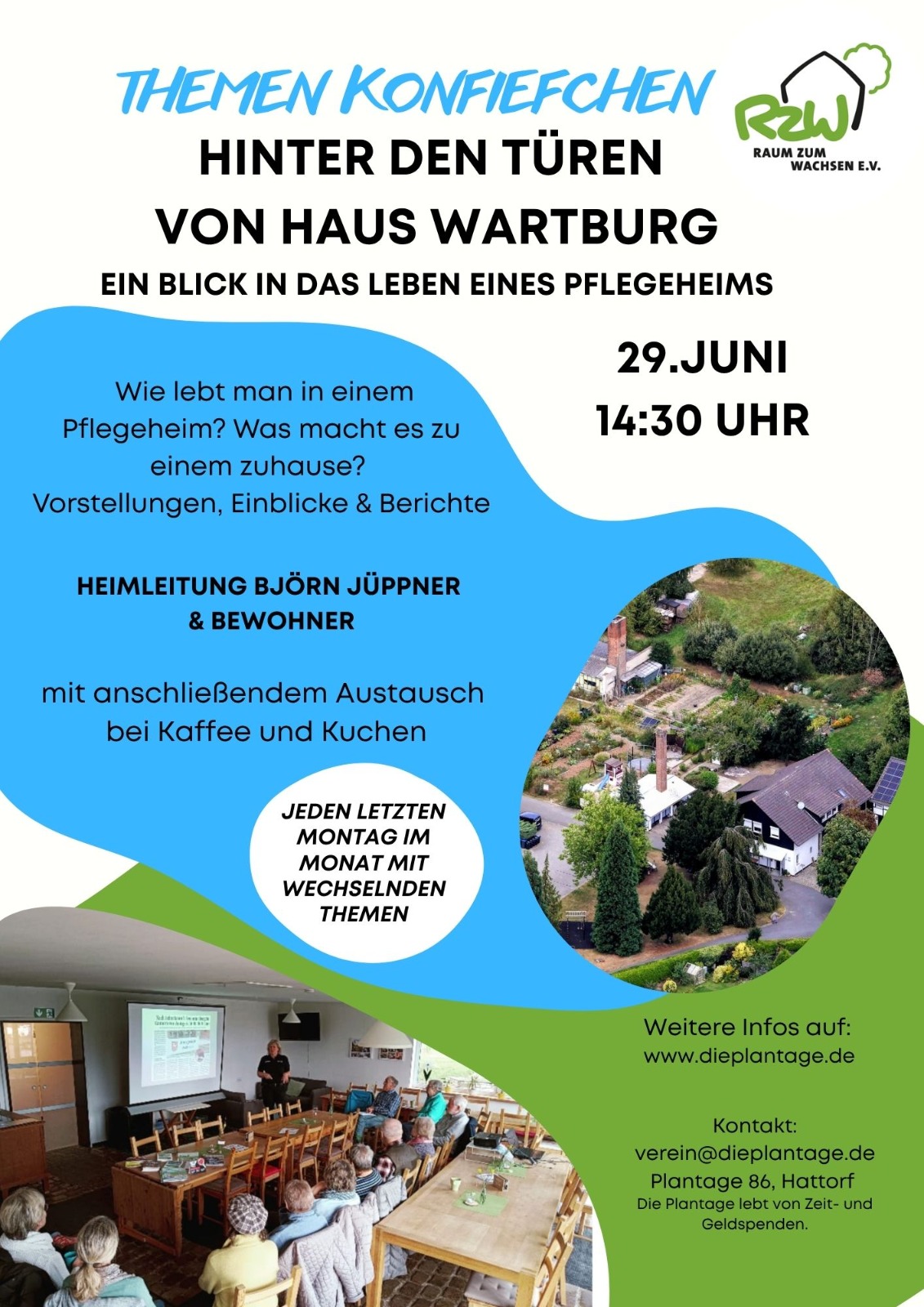 Montag, 29. Juni, 14:30h, Themen Konfiefchen